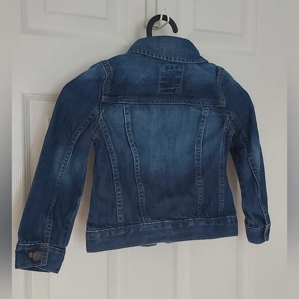 Gapkids Girls Jean Jacket Size XS - Picture 2 of 4